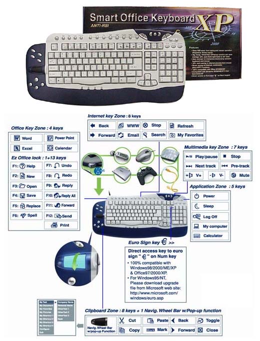 Ezkey ez 8000 smart office keyboard driver free