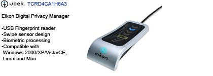 Upek eikon trueme usb fingerprint reader for pc & mac repair